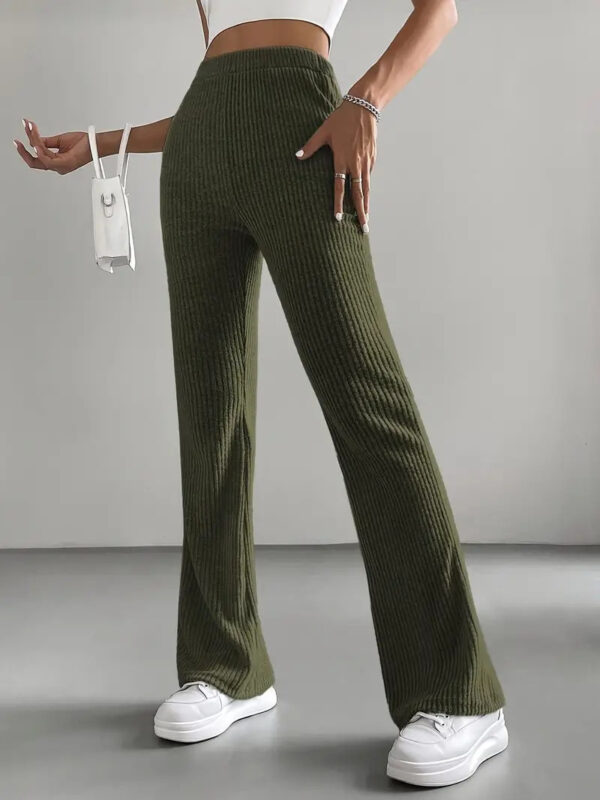 Bell-bottom Pants Women's Fashion Solid Color Casual Pants - Image 10