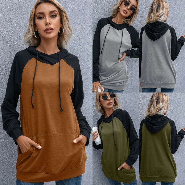 European And American Women's Pullover Hoodie