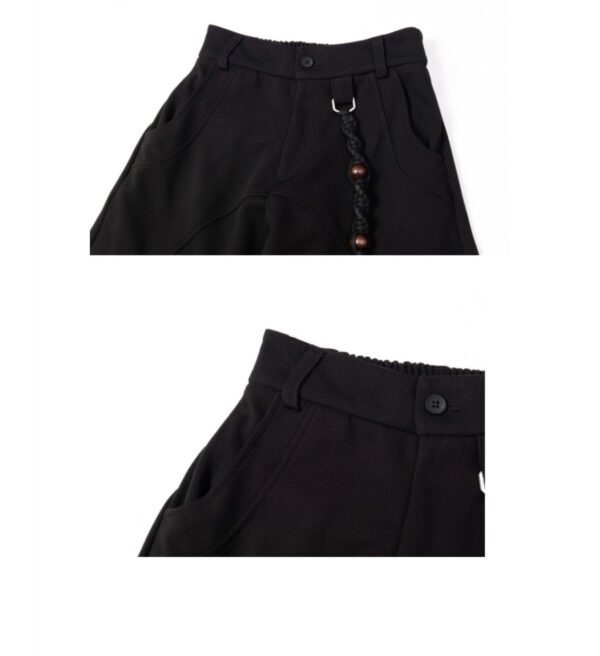 American Retro All-matching Slim Loose Draping Effect Suit Pants - Image 2