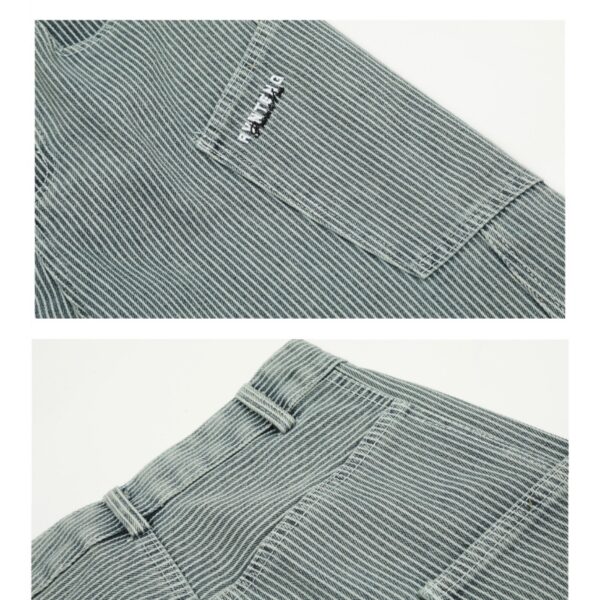 High Street Design Sense Loose Leisure Slimming Wide Leg Mop Pants - Image 4