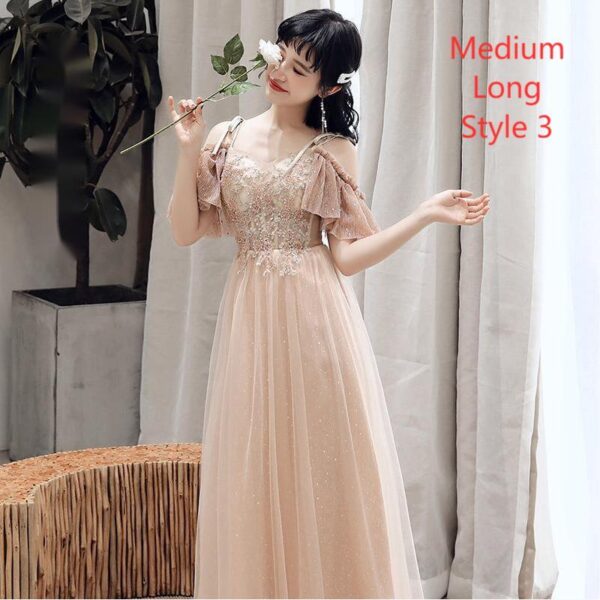 Bridesmaid Dress Temperament Sisterhood Wedding Dresses - Image 2