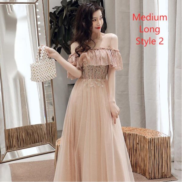 Bridesmaid Dress Temperament Sisterhood Wedding Dresses - Image 8