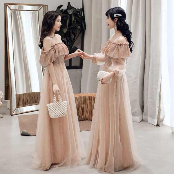 Bridesmaid Dress Temperament Sisterhood Wedding Dresses - Image 4