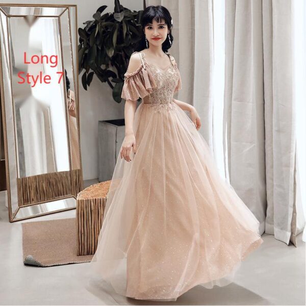 Bridesmaid Dress Temperament Sisterhood Wedding Dresses - Image 7