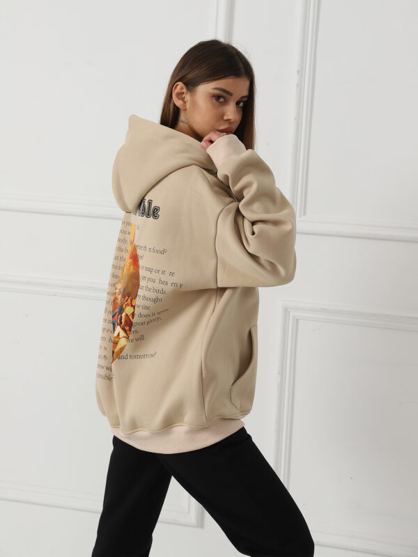 Women's Fashionable Casual Printed Long Sleeved Sweatshirt - Image 2