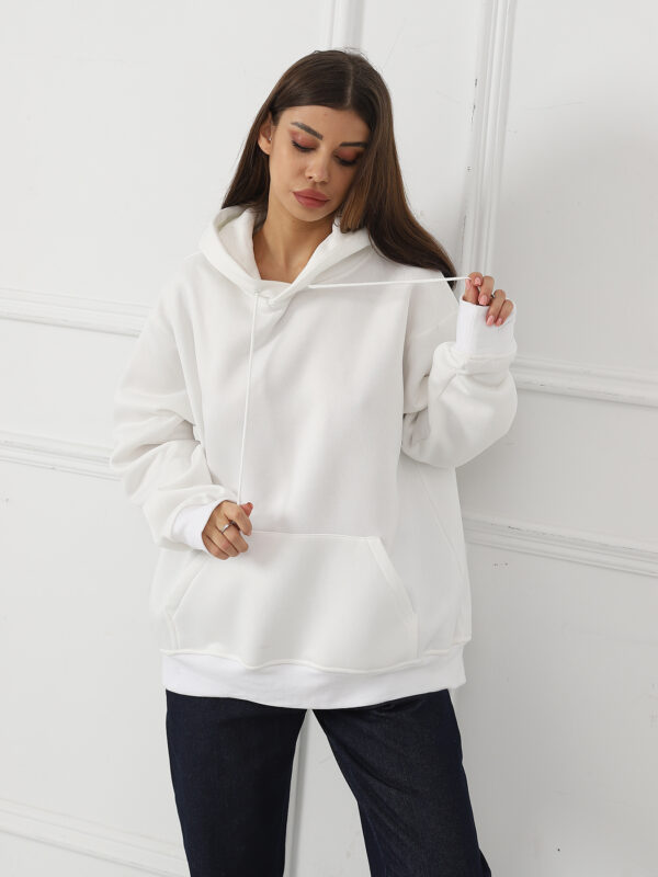 Women's Fashionable Casual Printed Long Sleeved Sweatshirt - Image 7