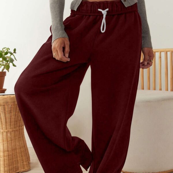 Women's Split Straight Casual Sports Pants - Image 6
