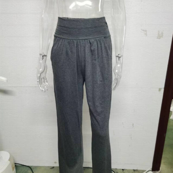 Women's Wide Leg Loose Sports Yoga Pants - Image 6