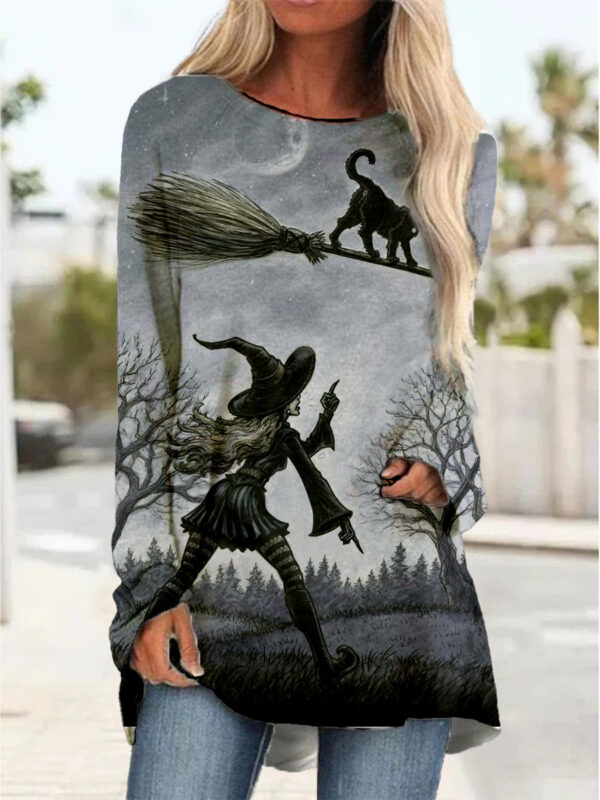 Women's Long Sleeved T-shirt - Image 4