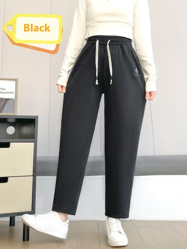 Loose Casual Pants High Waist Straight Women's Pants - Image 4