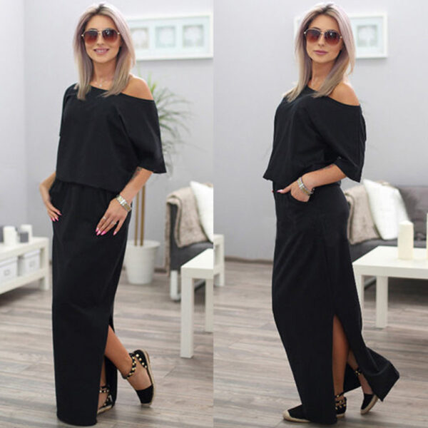 dress new summer dress for the summer women's European and American women's evening dress long skirt burst money wholesale - Image 4