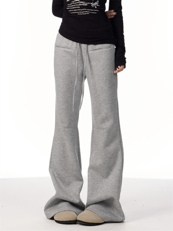 American Retro Slightly Flared Casual Sweatpants - Image 8