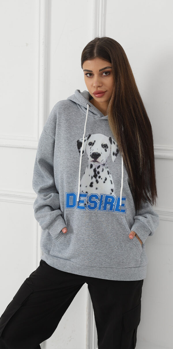 Women's Fashionable Casual Printed Long Sleeved Sweatshirt - Image 6