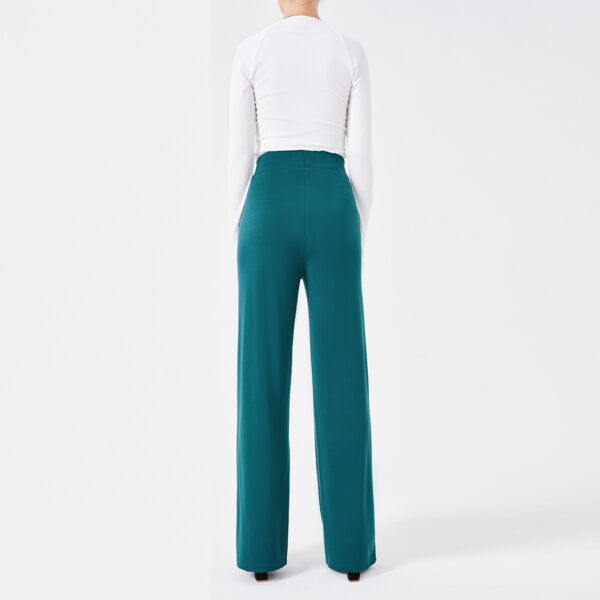 Solid Color Casual Pants Slim, High-waisted Bell Bottoms - Image 10