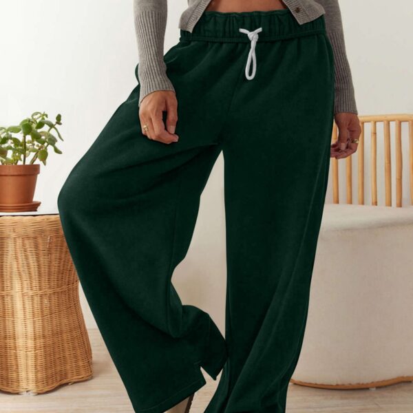 Women's Split Straight Casual Sports Pants - Image 8