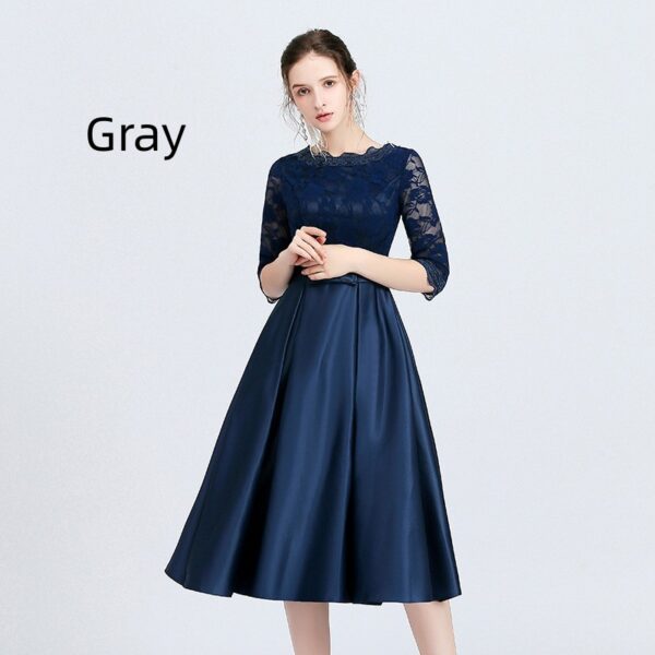 Versatile Casual Mid Length Evening Dress For Women - Image 3