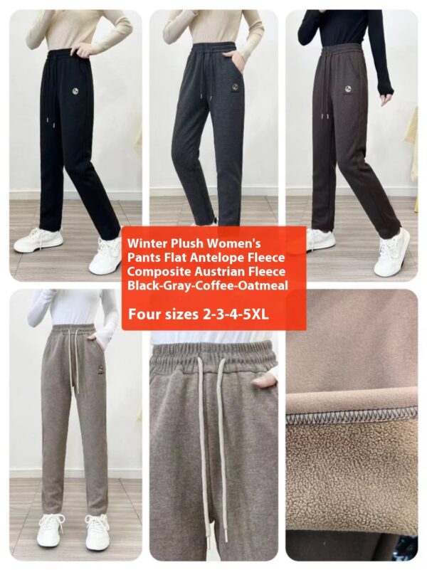 Loose Casual Pants High Waist Straight Women's Pants - Image 6