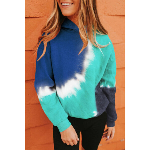 Loose Casual Sports Long-Sleeved Hooded Sweater - Image 3
