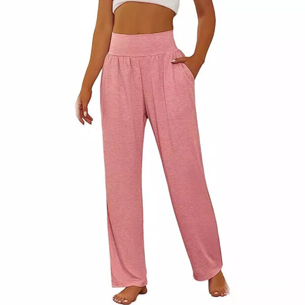 Women's Wide Leg Loose Sports Yoga Pants - Image 8