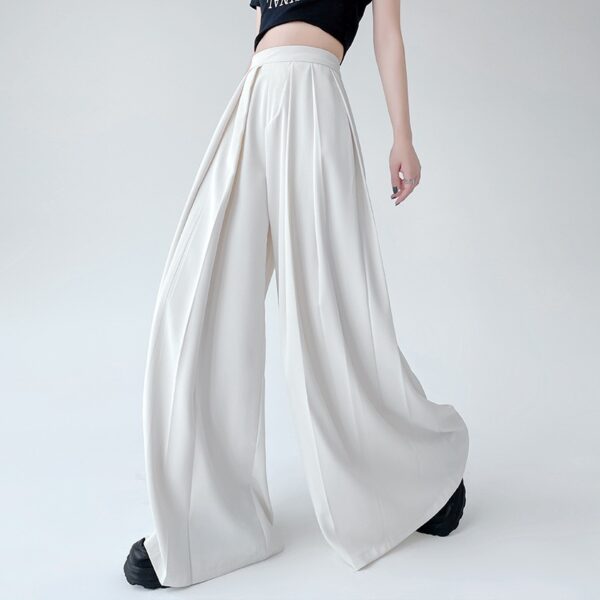 Suit Wide Leg Pants Women's Drooping Slimming Big Leg Mop Pants - Image 8