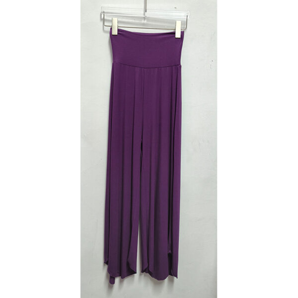 Bamboo Fiber Nude Feel Breathable High Waist Loose And Irregular Trousers Wide Leg Pants - Image 10