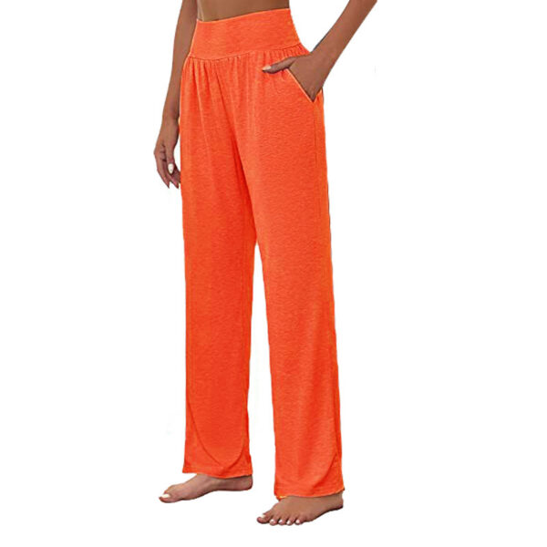 Women's Wide Leg Loose Sports Yoga Pants - Image 9