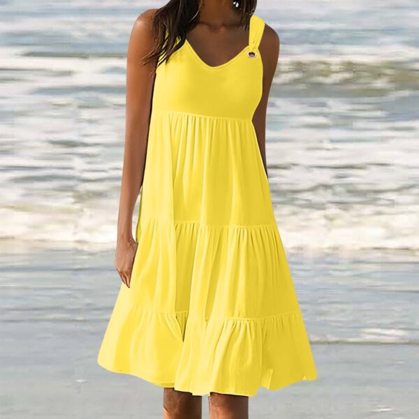 Casual Elegant Stitching Dress Women - Image 10