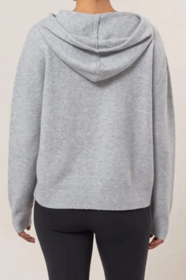 HYFVE Drawstring Long Sleeve Hooded Sweater - Image 4