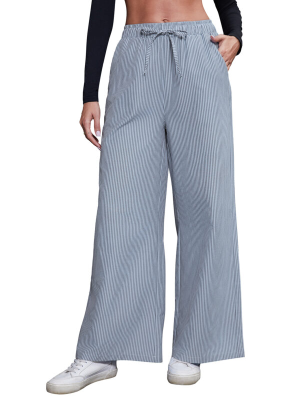 Women's Fashionable Wide Leg Pants - Image 8