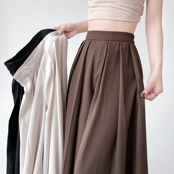 Suit Wide Leg Pants Women's Drooping Slimming Big Leg Mop Pants - Image 2