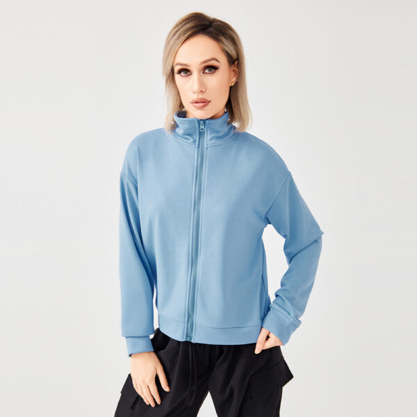 Women's Zipper Sweatshirt - Image 3