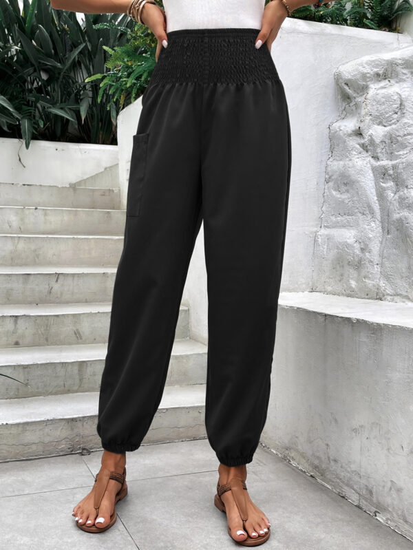 Elasticated High-waisted Wide-legged Niners - Image 3