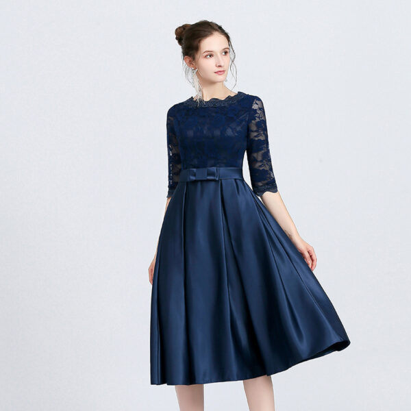 Versatile Casual Mid Length Evening Dress For Women - Image 4