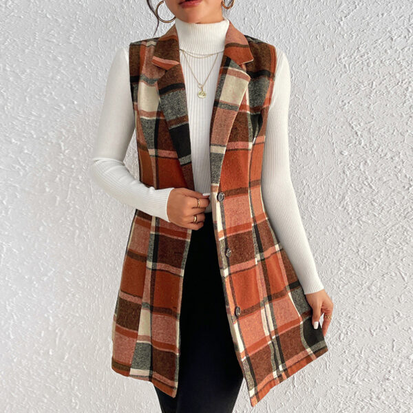 Fall Winter Fashion Personality Women's Sleeveless Dress - Image 6
