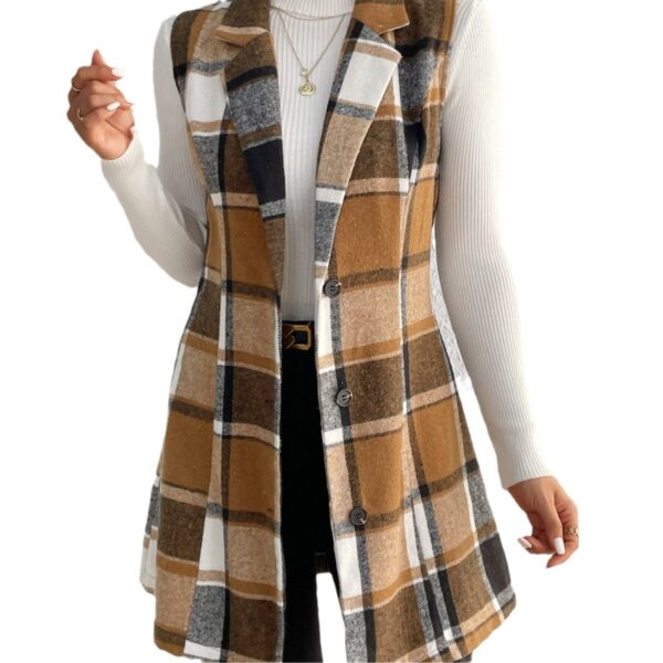 Fall Winter Fashion Personality Women's Sleeveless Dress - Image 7