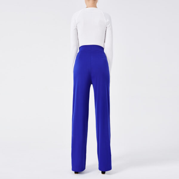 Solid Color Casual Pants Slim, High-waisted Bell Bottoms - Image 7