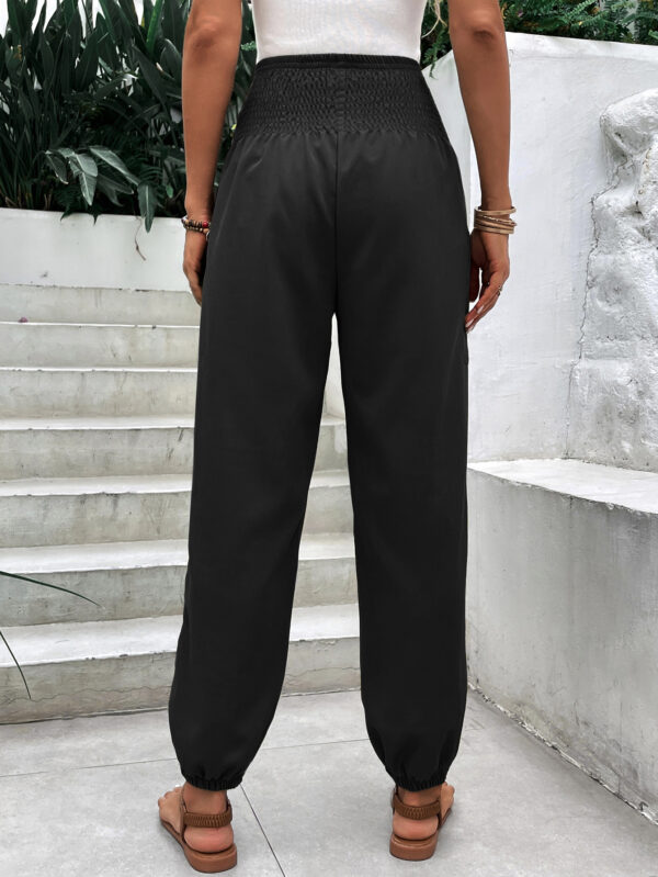Elasticated High-waisted Wide-legged Niners - Image 4