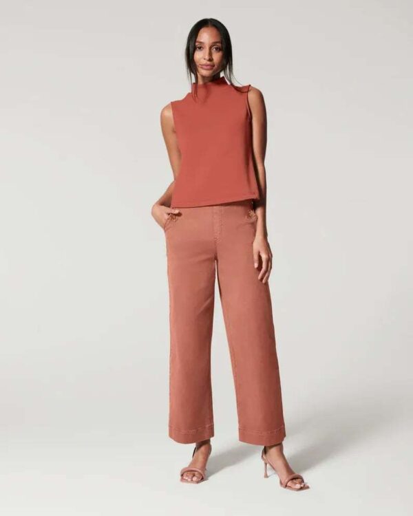 High Waist Pants Women's Casual Loose Straight Trousers Slender Temperament Pants - Image 5