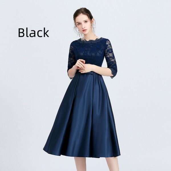 Versatile Casual Mid Length Evening Dress For Women - Image 2
