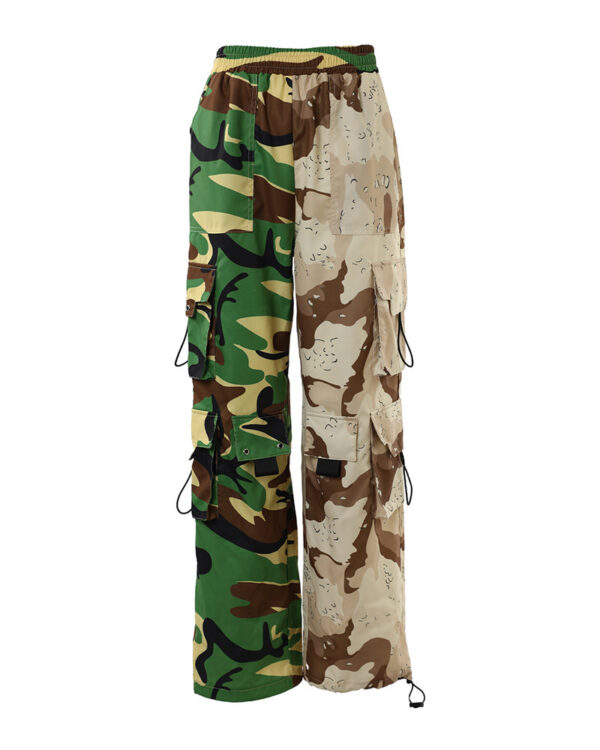 Women's Camouflage Stretch Cotton Diagonal Cloth Overalls - Image 5