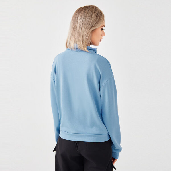 Women's Zipper Sweatshirt - Image 4