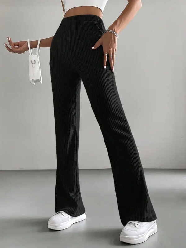 Bell-bottom Pants Women's Fashion Solid Color Casual Pants - Image 6