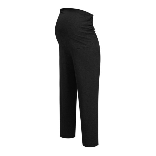 New Female Pregnant Women Straight-leg Pants Loose Clinch Adjustable Plus Size - Image 8