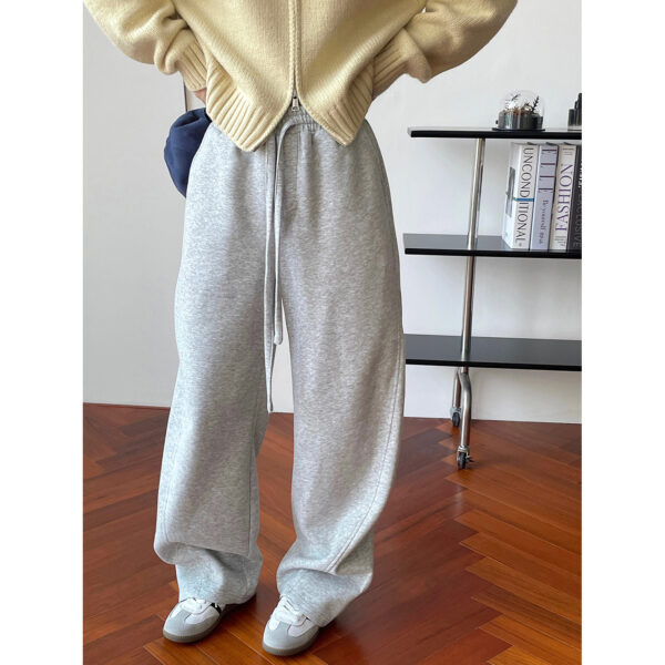Slimming High Waist Loose Wide Leg Pants - Image 6