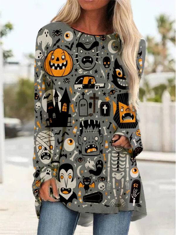 Women's Long Sleeved T-shirt - Image 3