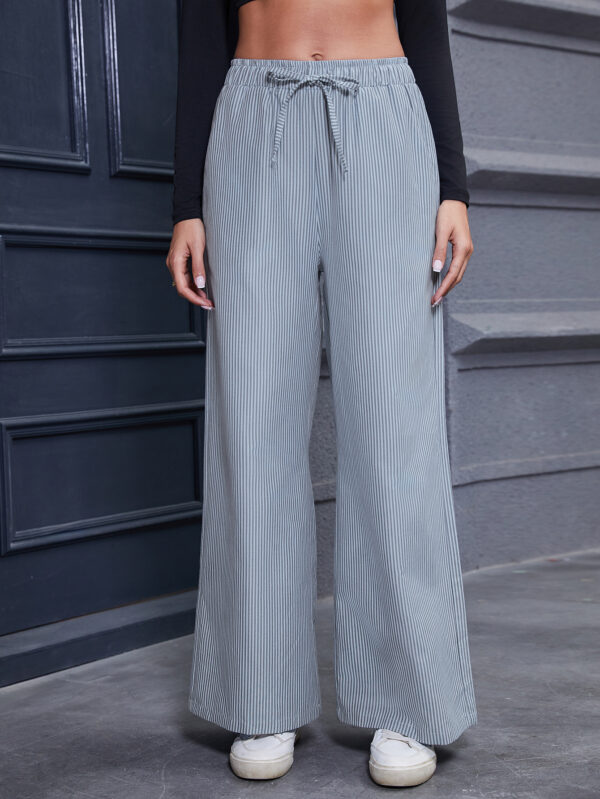 Women's Fashionable Wide Leg Pants - Image 10