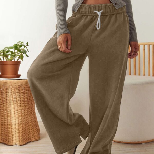 Women's Split Straight Casual Sports Pants - Image 4