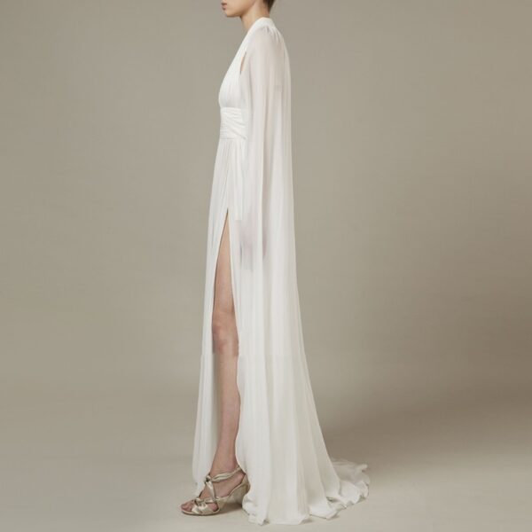 Temperament Elegant Evening Gown Long New Red Carpet Catwalk - Image 4