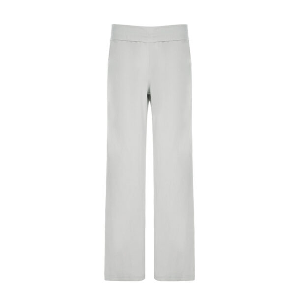 European And American Style Draping Effect Wide Leg Pants - Image 3