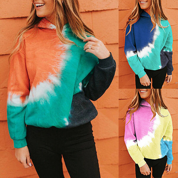 Loose Casual Sports Long-Sleeved Hooded Sweater